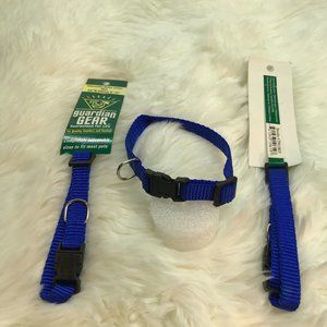NWT Guardian Gear 3/8" Wide Adjustable Nylon Pet Collar - Set of 3